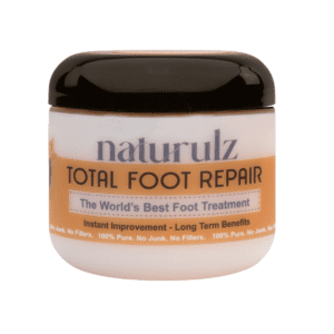 Naturulz Total Foot Repair- Diabetic safe- For dry cracked, painful and tired feet, legs and hands.