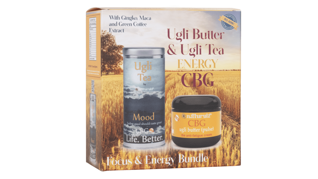 Ugli tea and butter energy bundle.