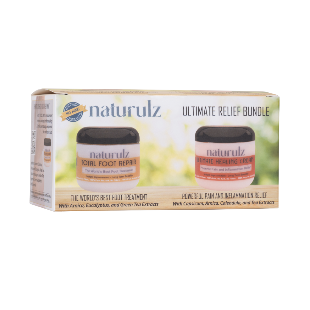 Naturulz Ultimate Relief Foot Bundle.