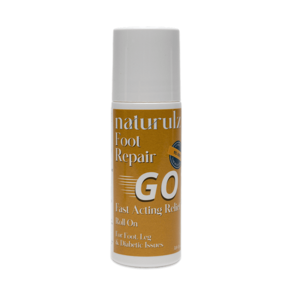 Naturulz Foot Repair GO! The World's Best Foot Treatment 3oz Roll-On