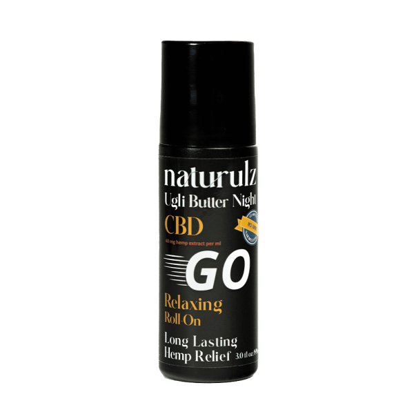 Ugli Butter Night GO! 3oz Roll-On Relaxing CBD Sleep Topical