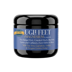 Ugli Feet + Magnesium - 'NO JUNK' Relief for Leg Cramps, Fungus, Dry, Damaged Skin & More